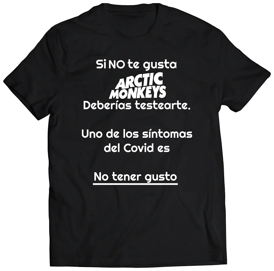 Polera Arctic Monkeys - Buen Gusto | Indie Rock 1
