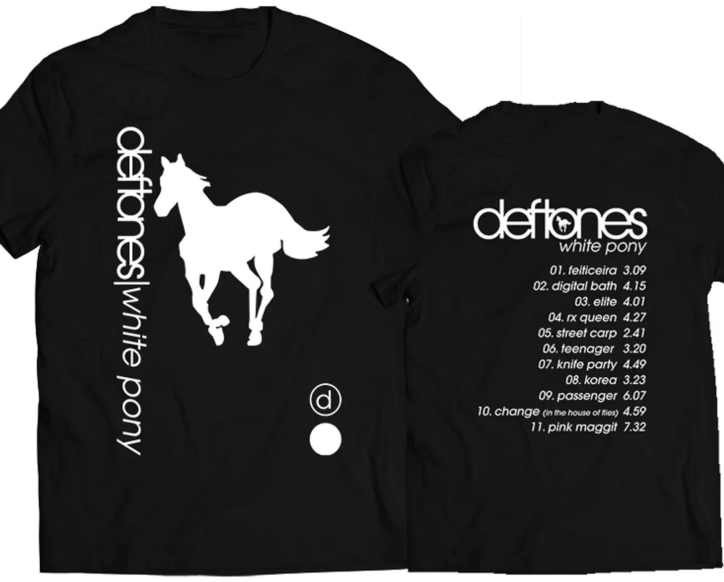 Polera Deftones - White Pony Album | Metal 1