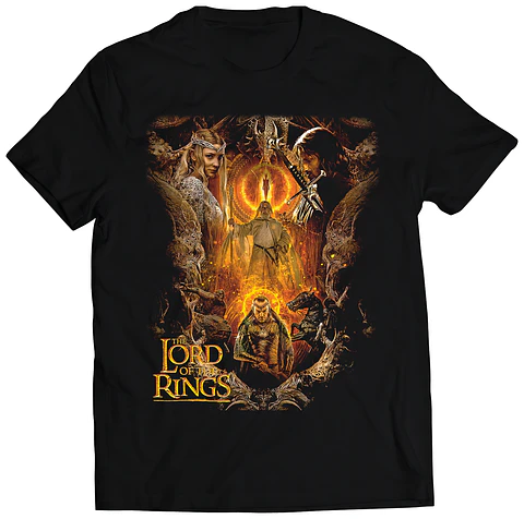 Polera Películas - The Lord of The Rings | Estilo Exclusivo