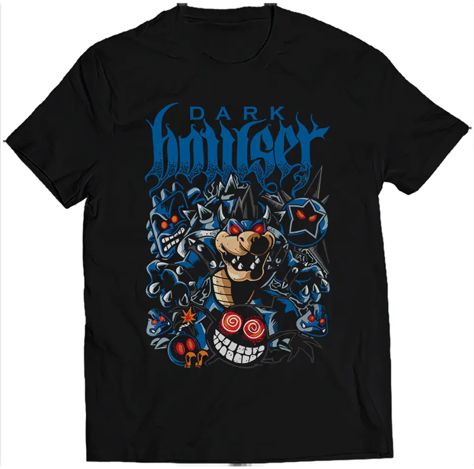 Polera Dark Bowser | Ropa Gamer 1