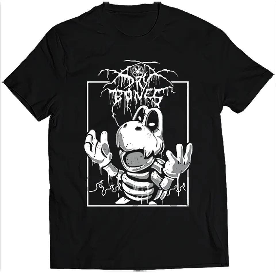 Polera Dry Bones | Ropa Gamer 1