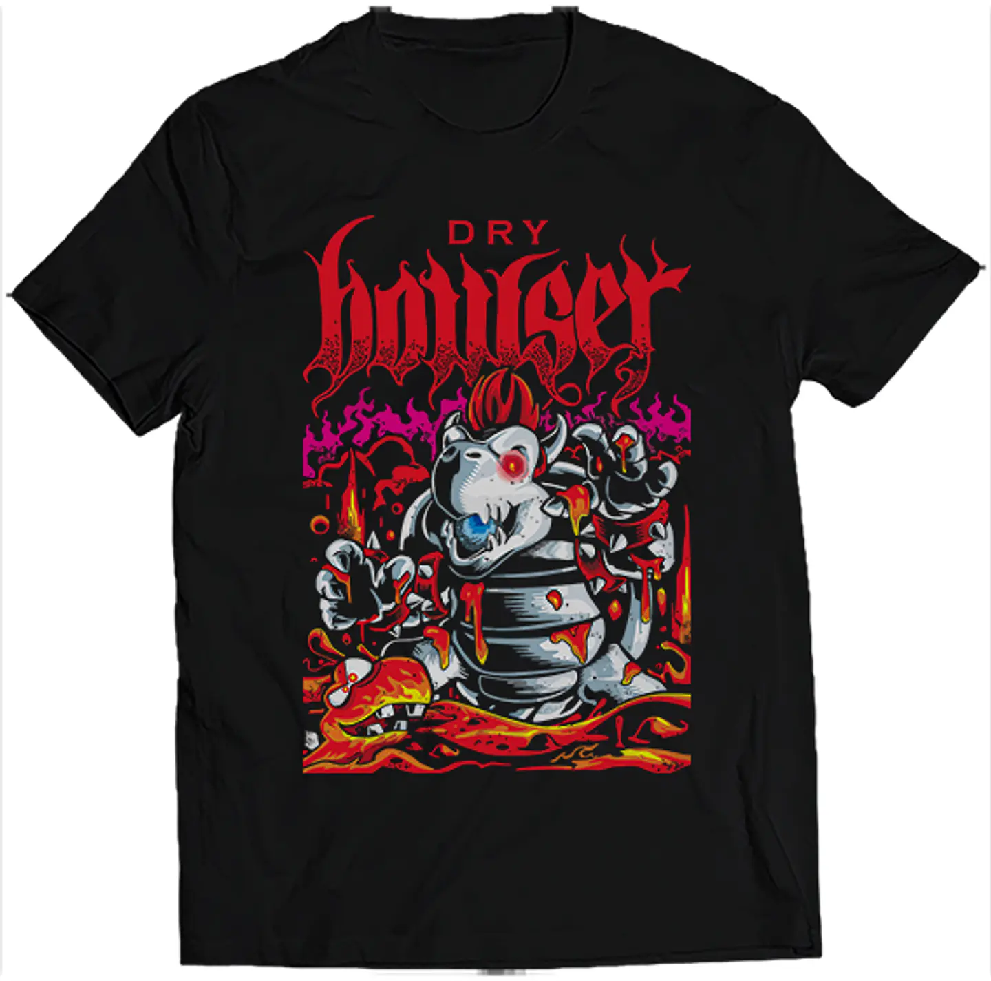 Polera Dry Bowser | Ropa Gamer 1