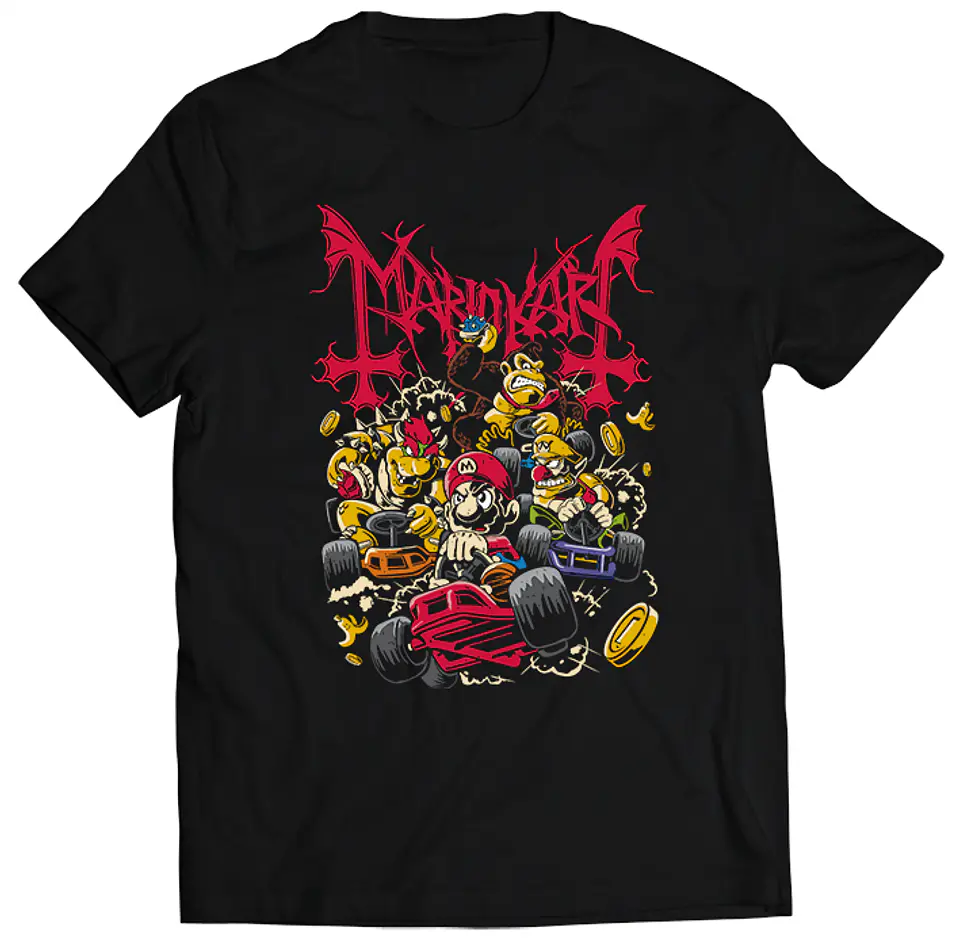 Polera Mario Kart | Ropa Gamer 1
