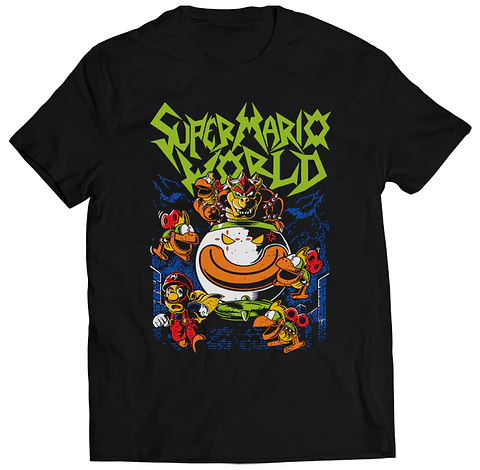 Polera Mario  World | Ropa Gamer