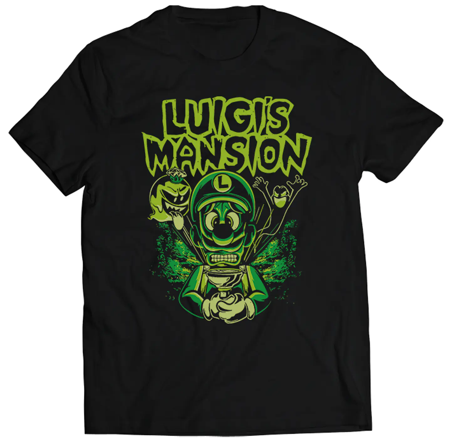 Polera Luigi's Mansion | Ropa Gamer 1