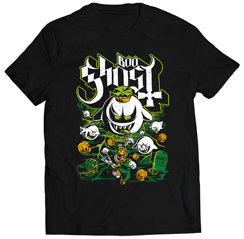 Polera Luigi Boo Ghost | Ropa Gamer