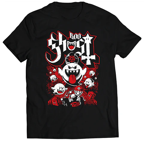 Polera Mario Kart Boo Ghost | Ropa Gamer