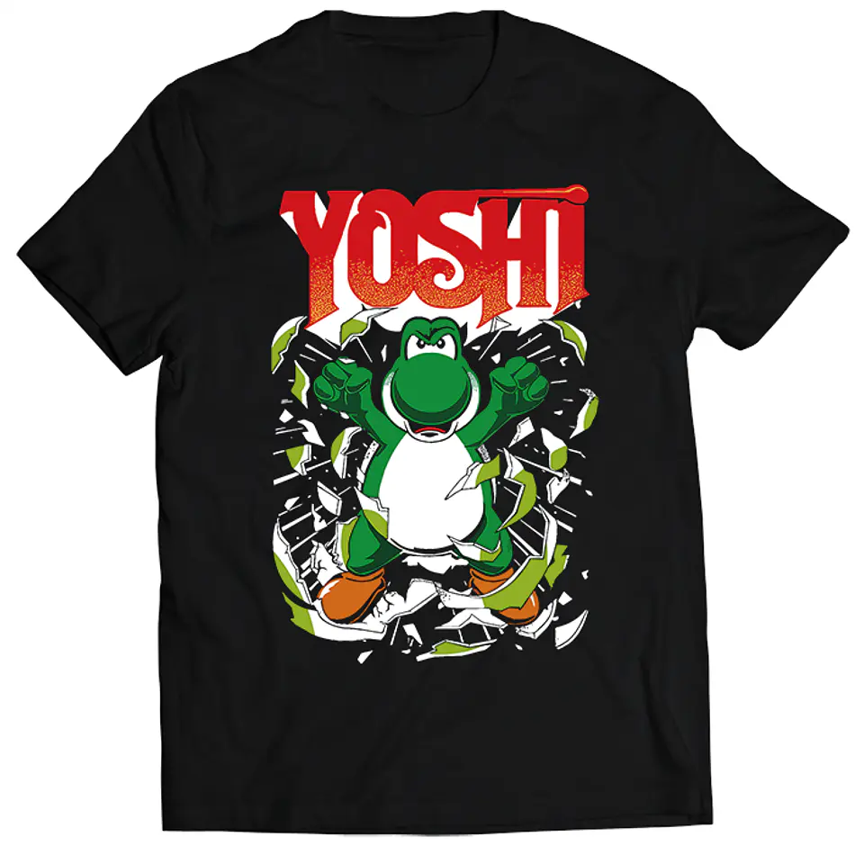 Polera Yoshi Power | Ropa Gamer 1