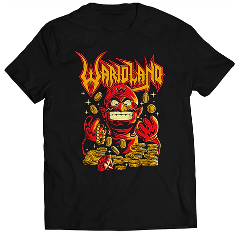 Polera Warioland | Ropa Gamer