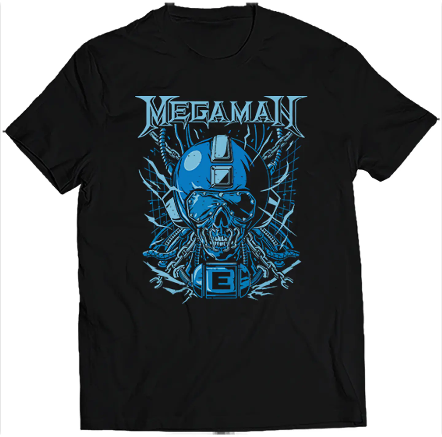 Polera Megaman Rock | Ropa Gamer 1