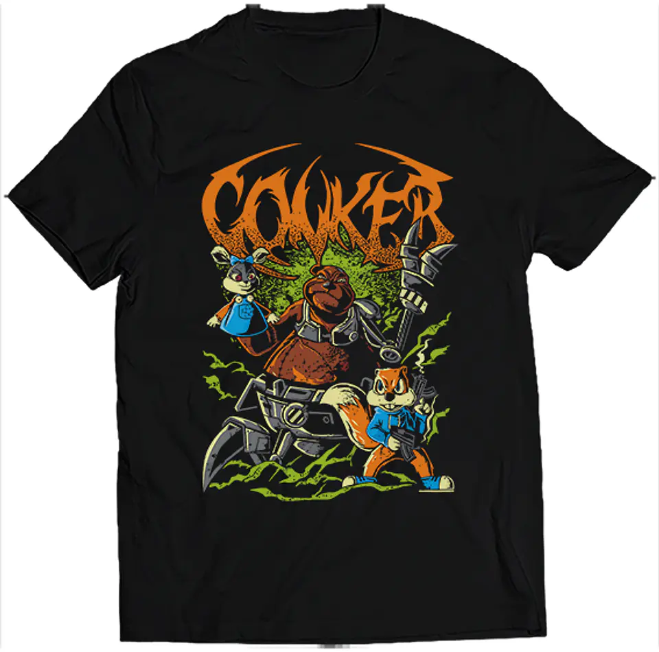 Polera Conker | Ropa Gamer 1