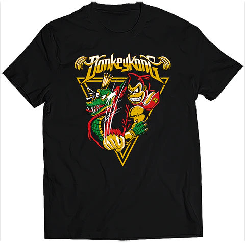 Polera Donkey Kong PUNCH | Ropa Gamer
