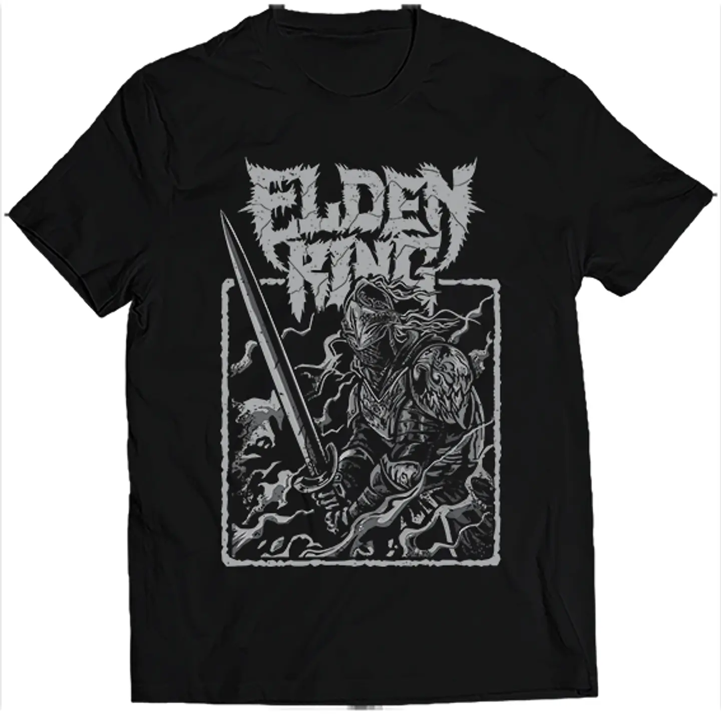 Polera Elden Ring Grey | Ropa Gamer 1