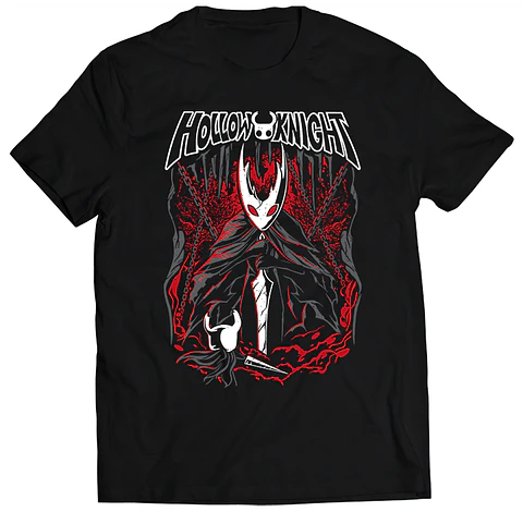 Polera Hollow Knight Red | Ropa Gamer