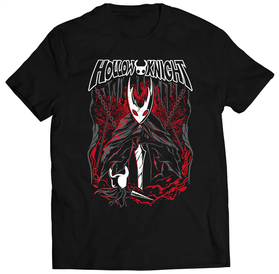 Polera Hollow Knight Red | Ropa Gamer 1