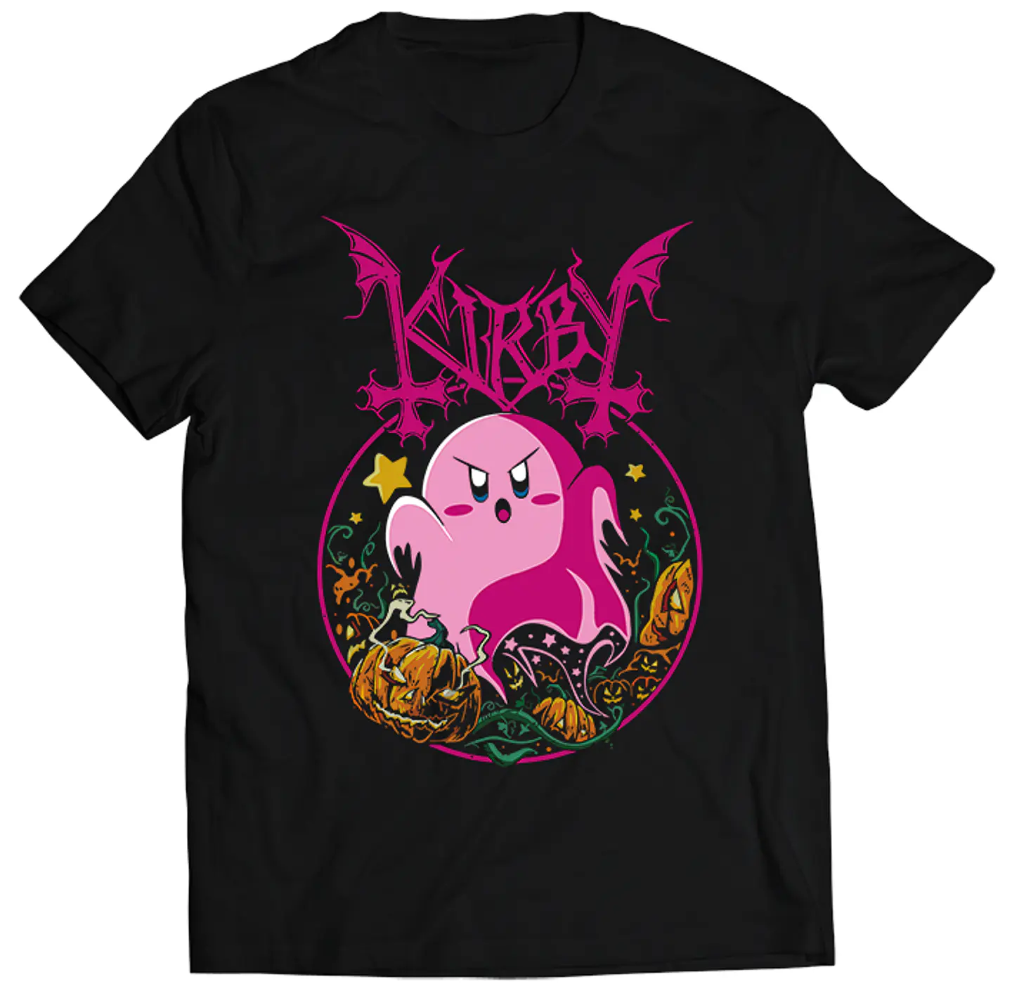 Polera Kirby - Halloween Surprise | Ropa Gamer 1