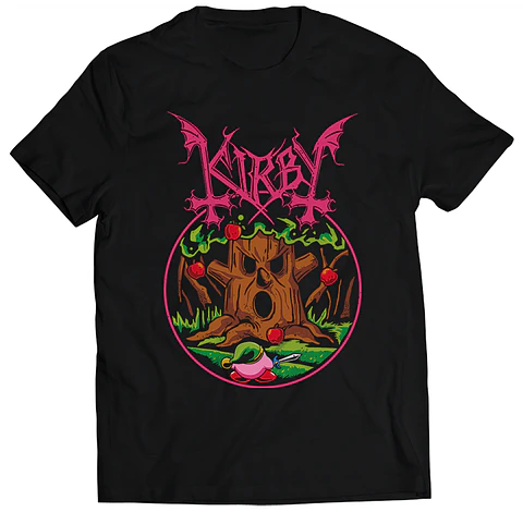 Polera Kirby - Mandatory Deforestation | Ropa Gamer