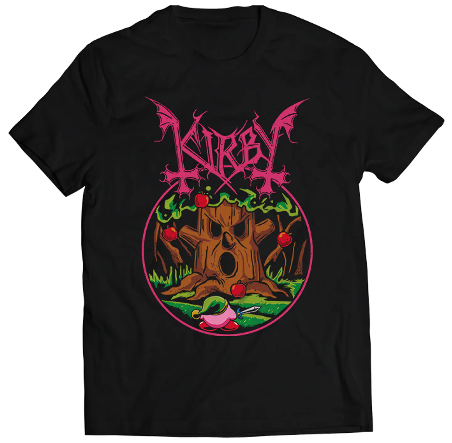 Polera Kirby - Mandatory Deforestation | Ropa Gamer 1