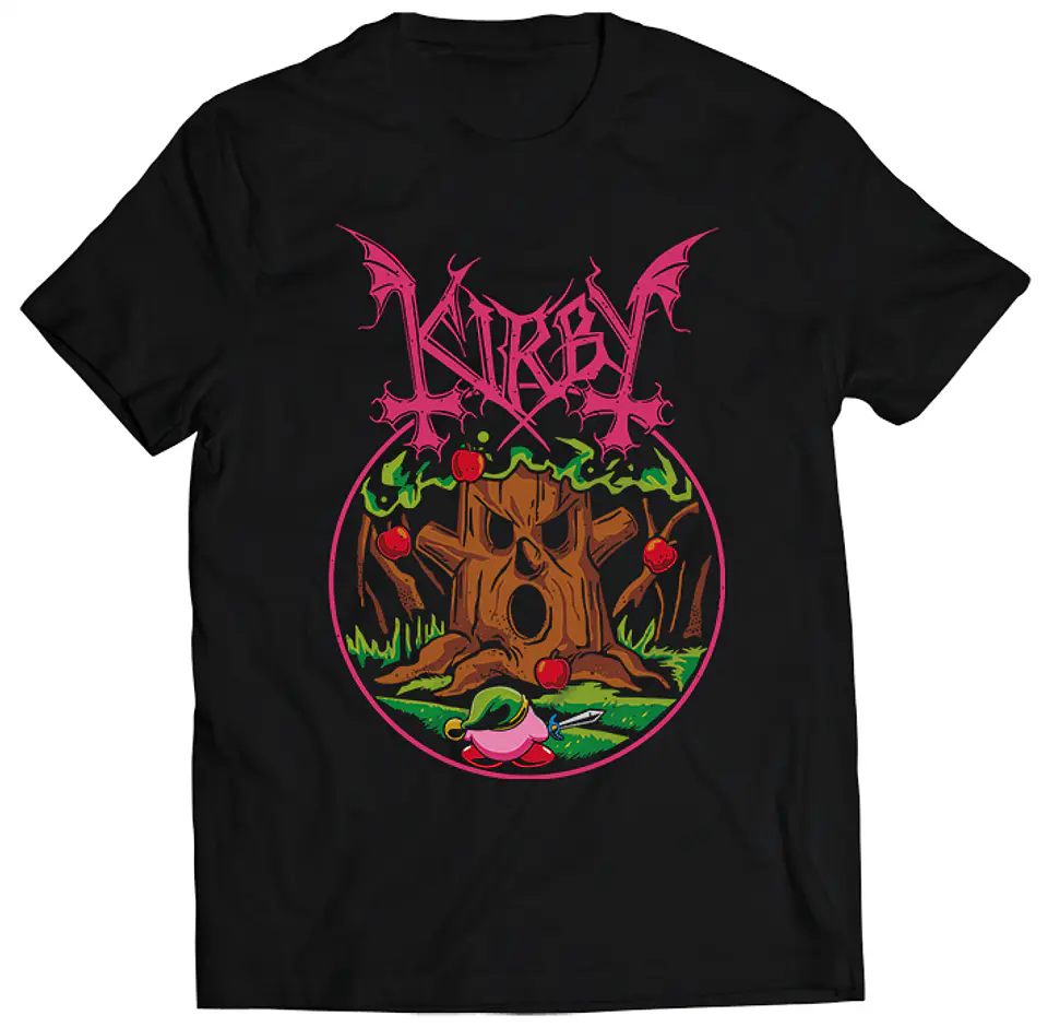 Polera Kirby - Mandatory Deforestation | Ropa Gamer 1