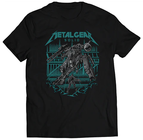 Polera Metal Gear Solid - Fight! | Ropa Gamer