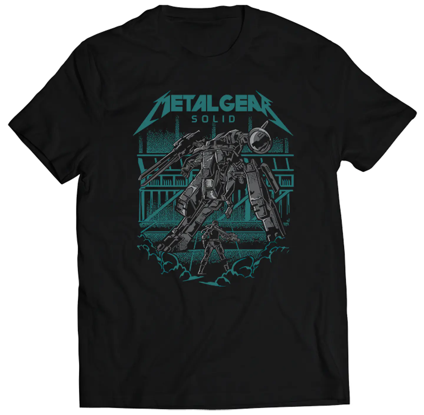 Polera Metal Gear Solid - Fight! | Ropa Gamer 1