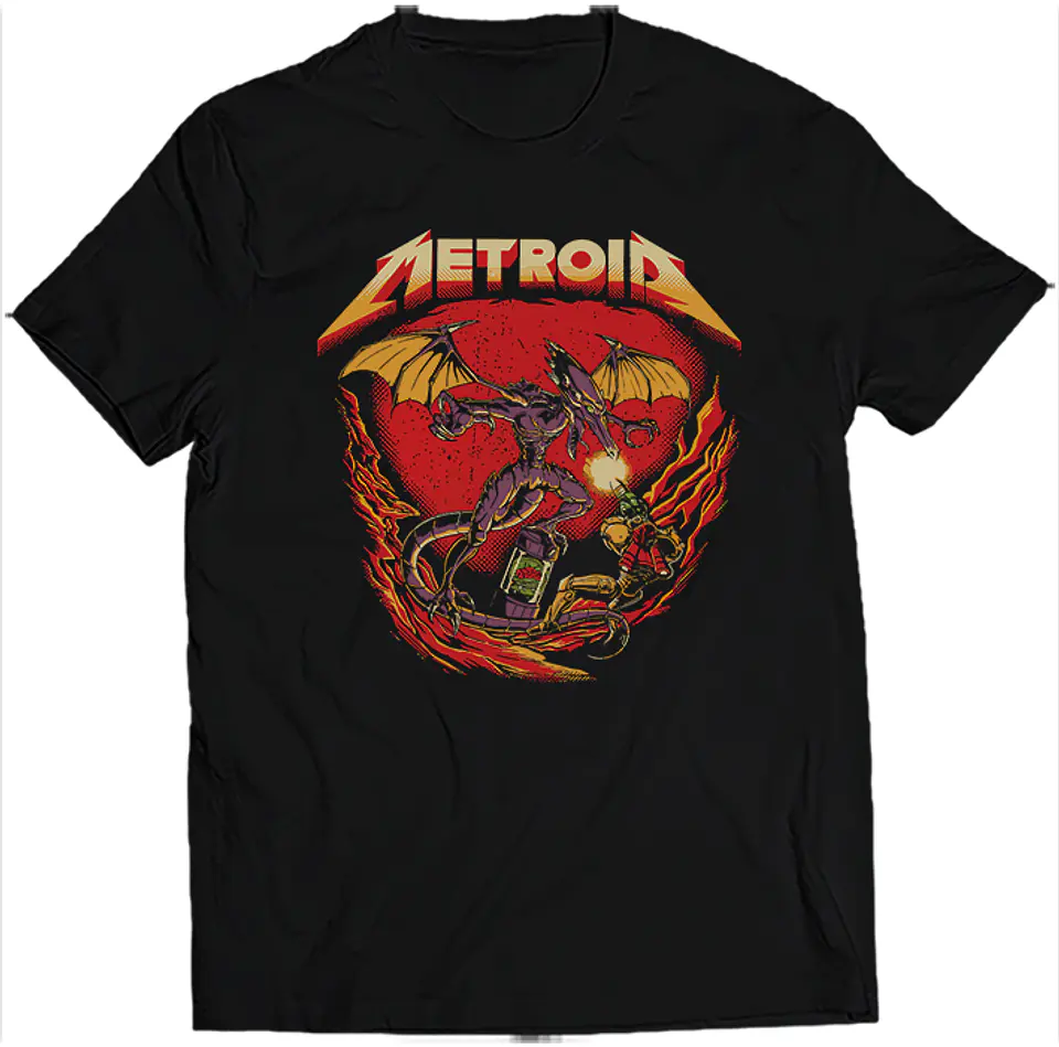 Polera Metroid - Deadly Foe | Ropa Gamer 1