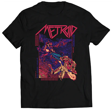 Polera Metroid - Bicolor Final Boss | Ropa Gamer
