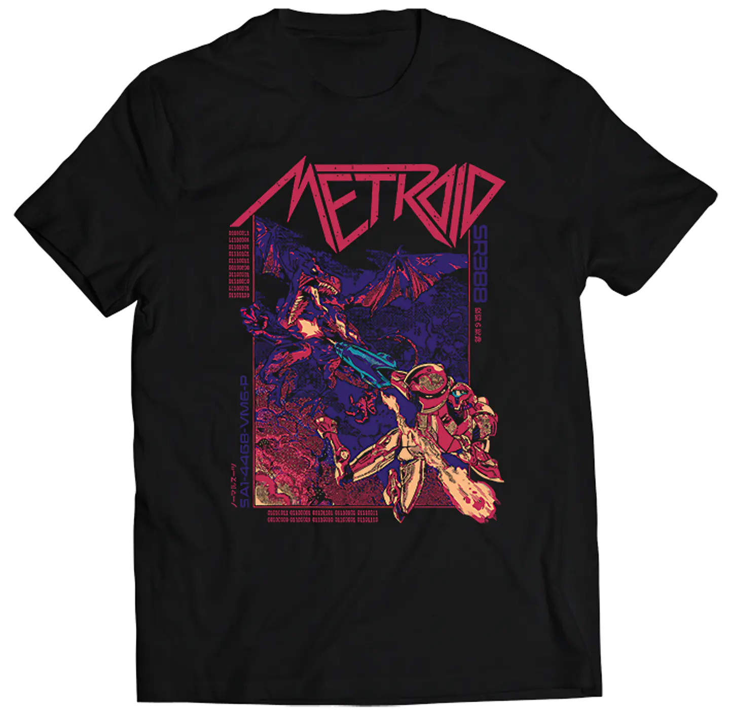 Polera Metroid - Bicolor Final Boss | Ropa Gamer 1