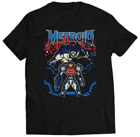 Polera Metroid - Among Machines | Ropa Gamer