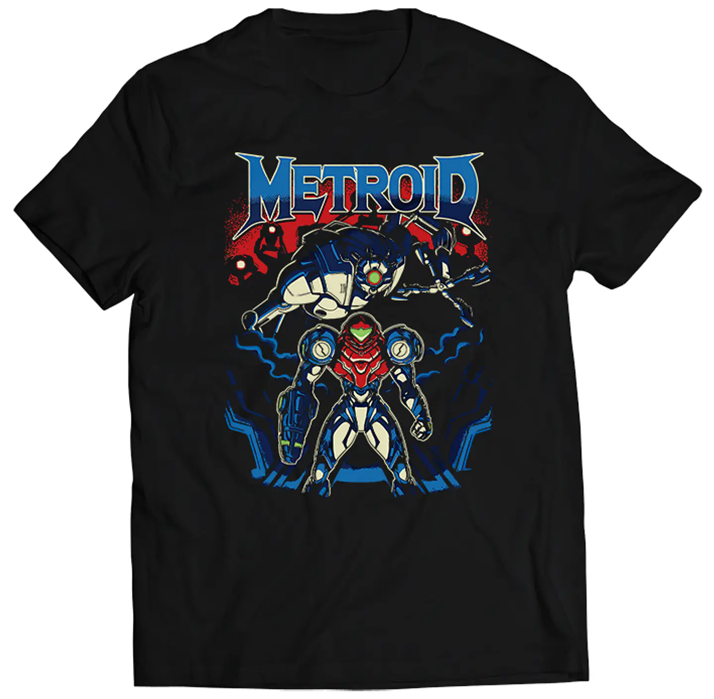 Polera Metroid - Among Machines | Ropa Gamer 1