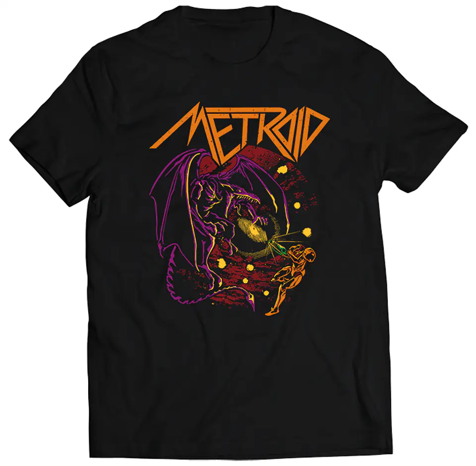Polera Metroid - Open Your Mouth | Ropa Gamer 1