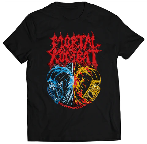 Polera Mortal Kombat - Ice and Fire | Ropa Gamer