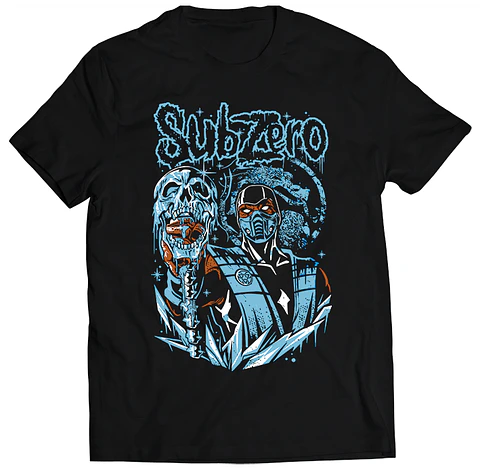 Polera Mortal Kombat - Sub Zero | Ropa Gamer