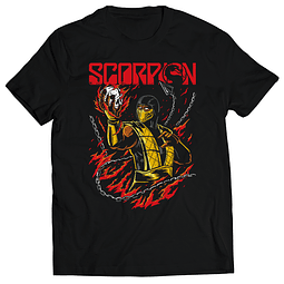 Polera Mortal Kombat - Scorpion