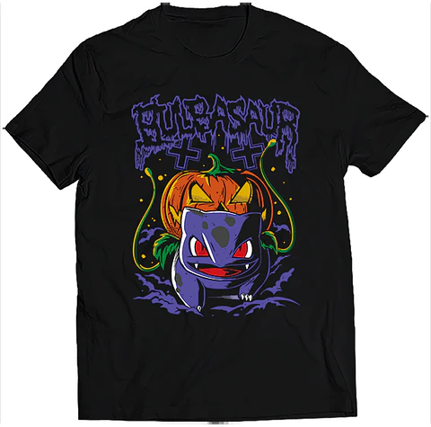 Polera Pokémon - Bulbasaur Nights | Ropa Gamer