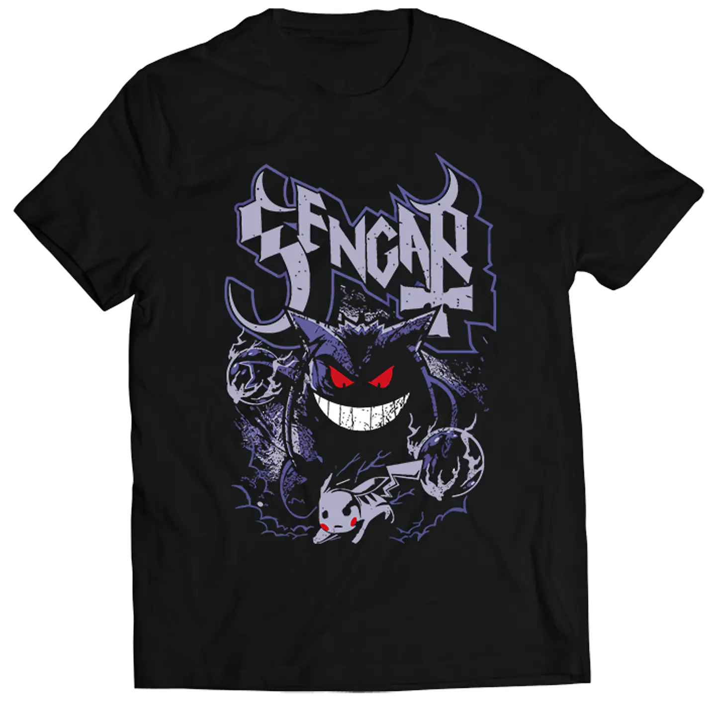 Polera Pokémon - Scary Gengar | Ropa Gamer 1