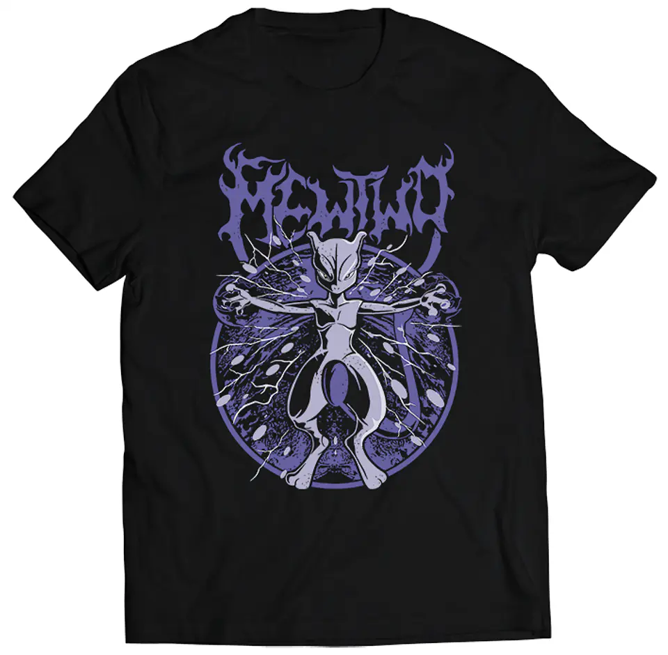 Polera Pokémon - Mewtwo | Ropa Gamer 1