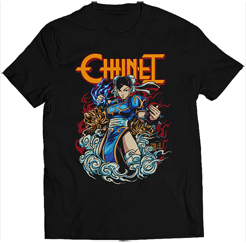 Polera Street Fighter Chun Li | Ropa Gamer