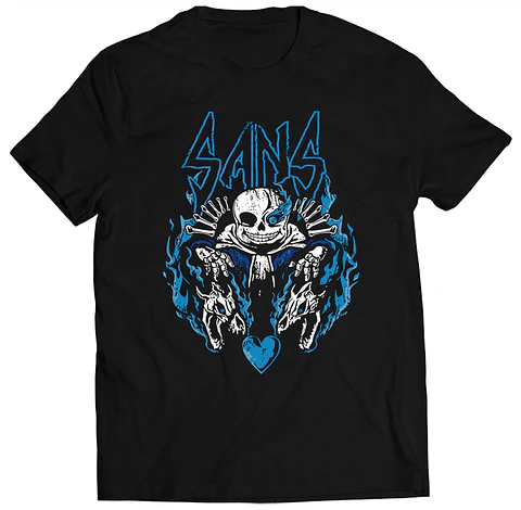 Polera Undertale Sans | Ropa Gamer