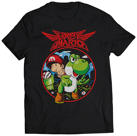 Polera Baby Mario | Ropa Gamer