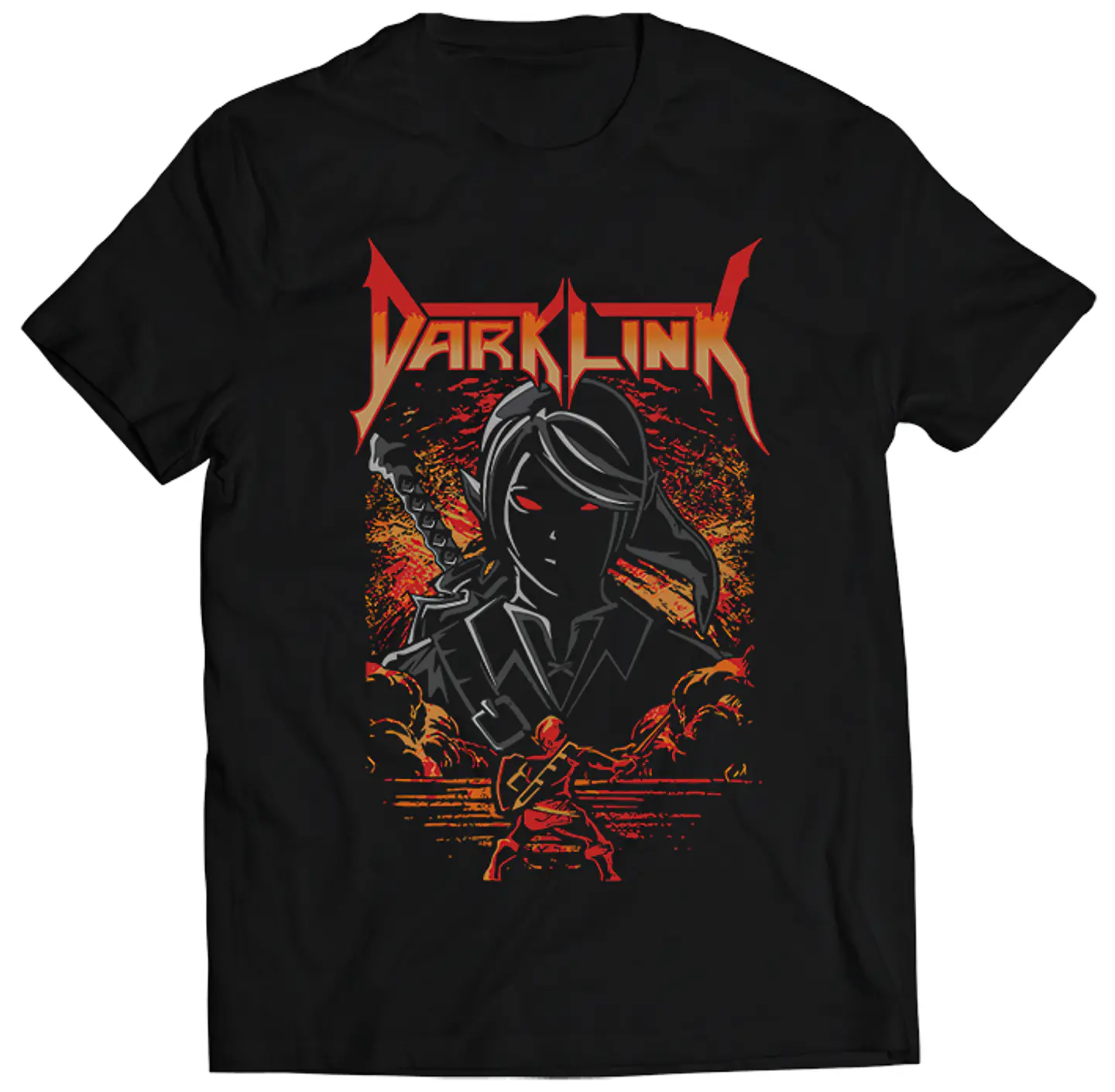 Polera The Legend of Zelda - Dark Link | Ropa Gamer 1
