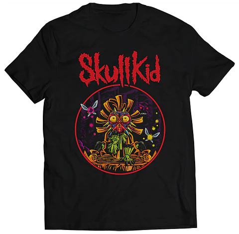 Polera The Legend of Zelda - Skullkid | Ropa Gamer