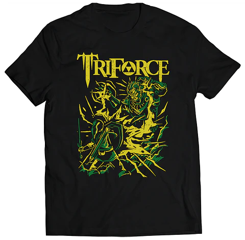 Polera The Legend of Zelda - Trifuerza | Ropa Gamer