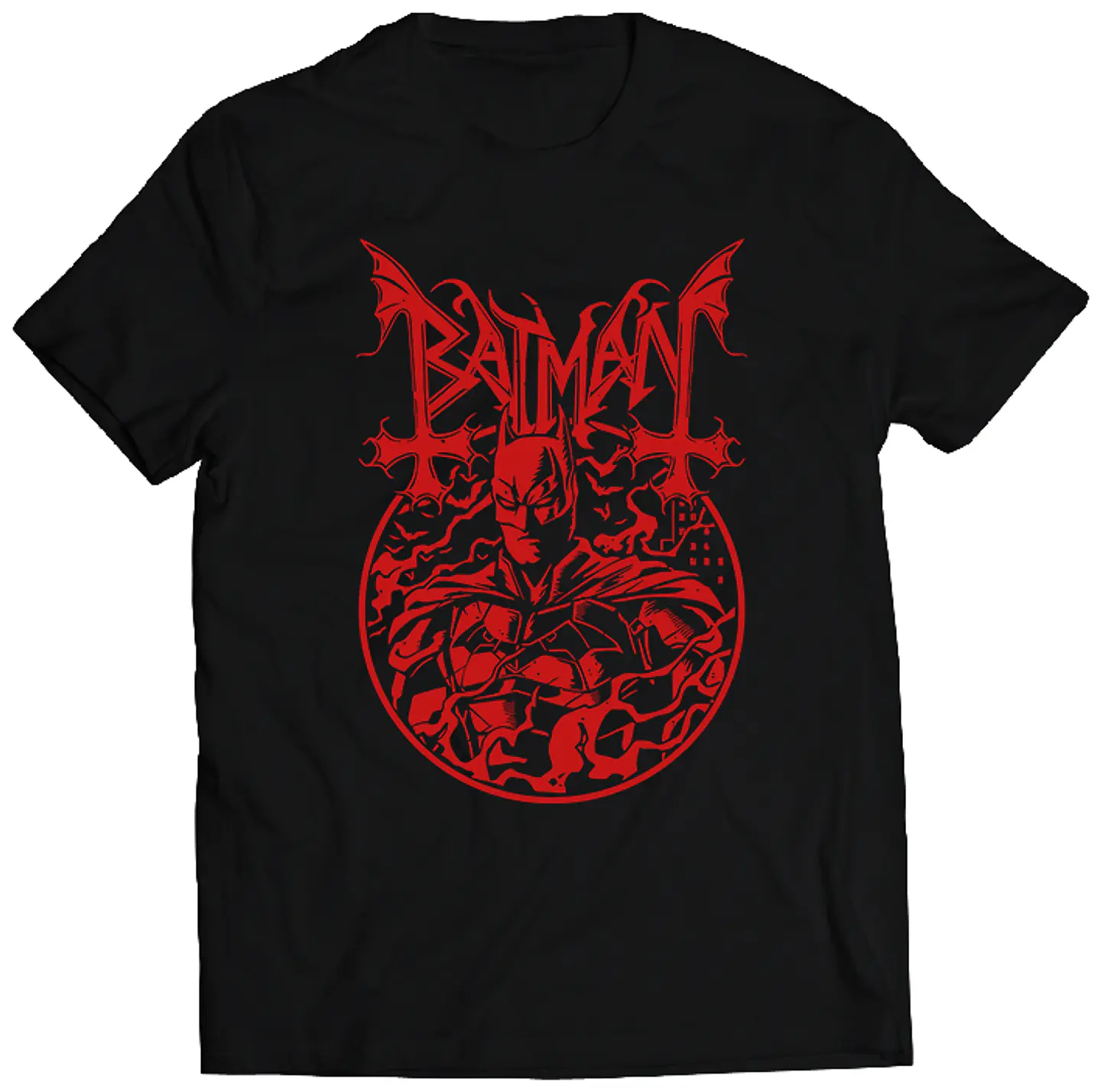 Polera DC - The Batman Red | Estilo Exclusivo 1