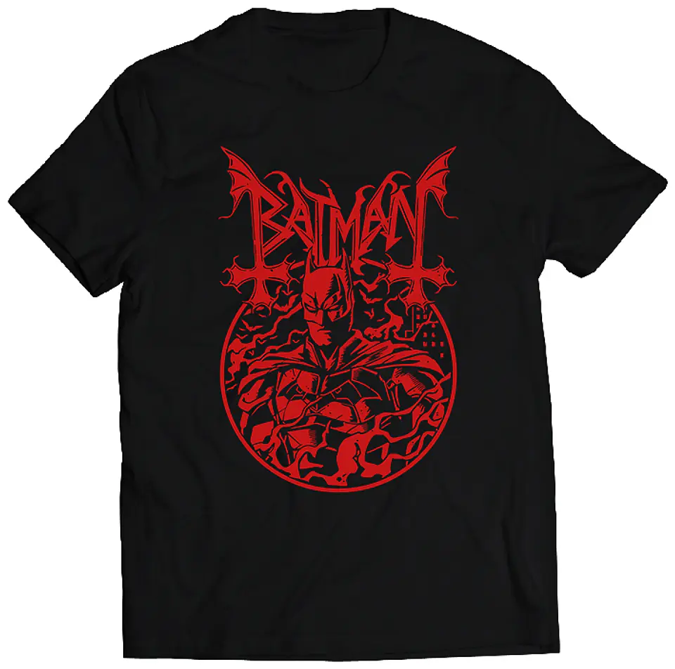 Polera DC - The Batman Red | Estilo Exclusivo 1