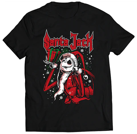 Polera A Nightmare Before Christmas - Santa Jack | Estilo Exclusivo