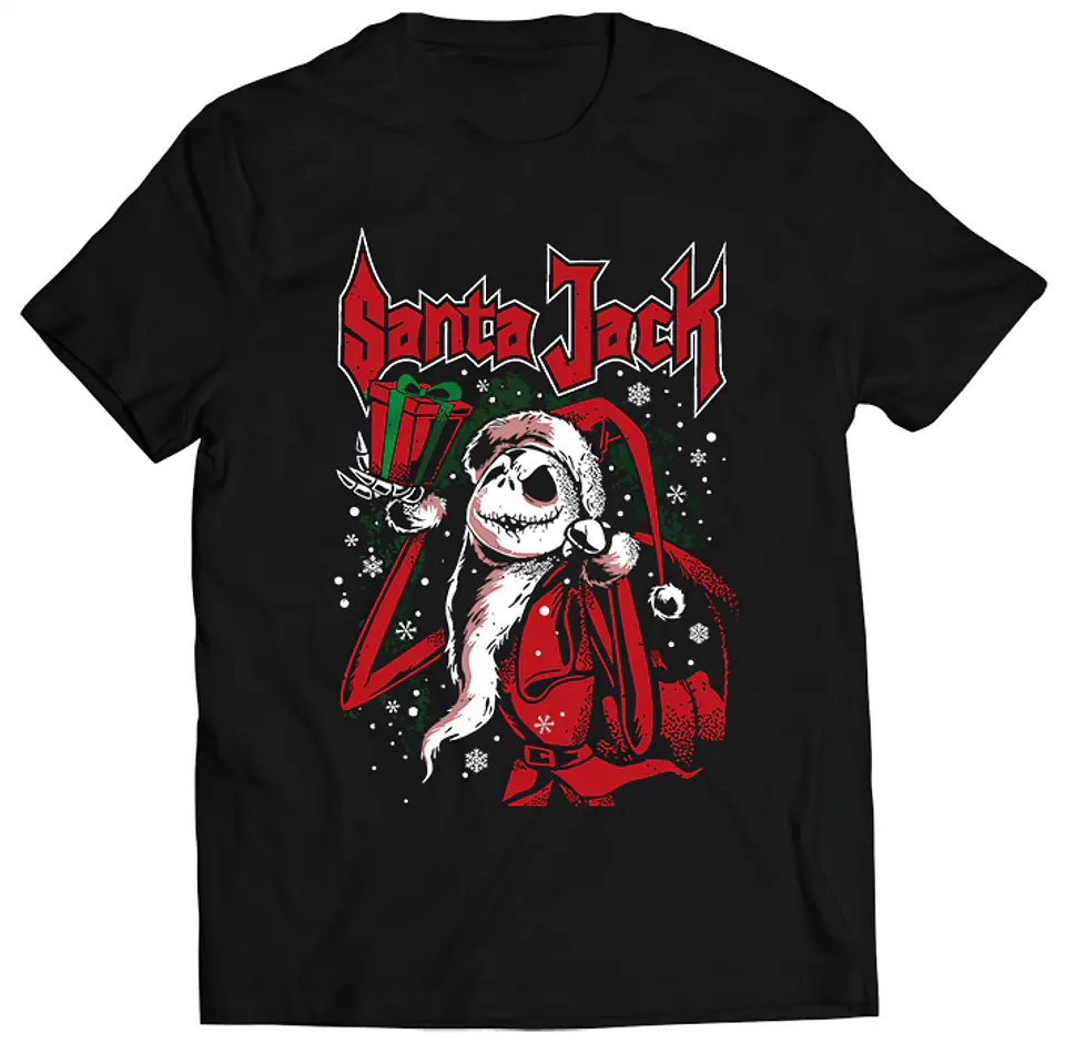 Polera A Nightmare Before Christmas - Santa Jack | Estilo Exclusivo 1