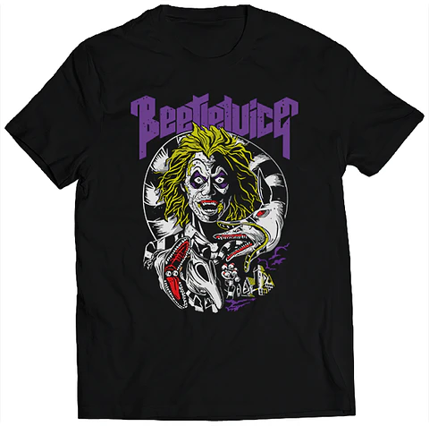 Polera Películas - Beetlejuice | Estilo Exclusivo