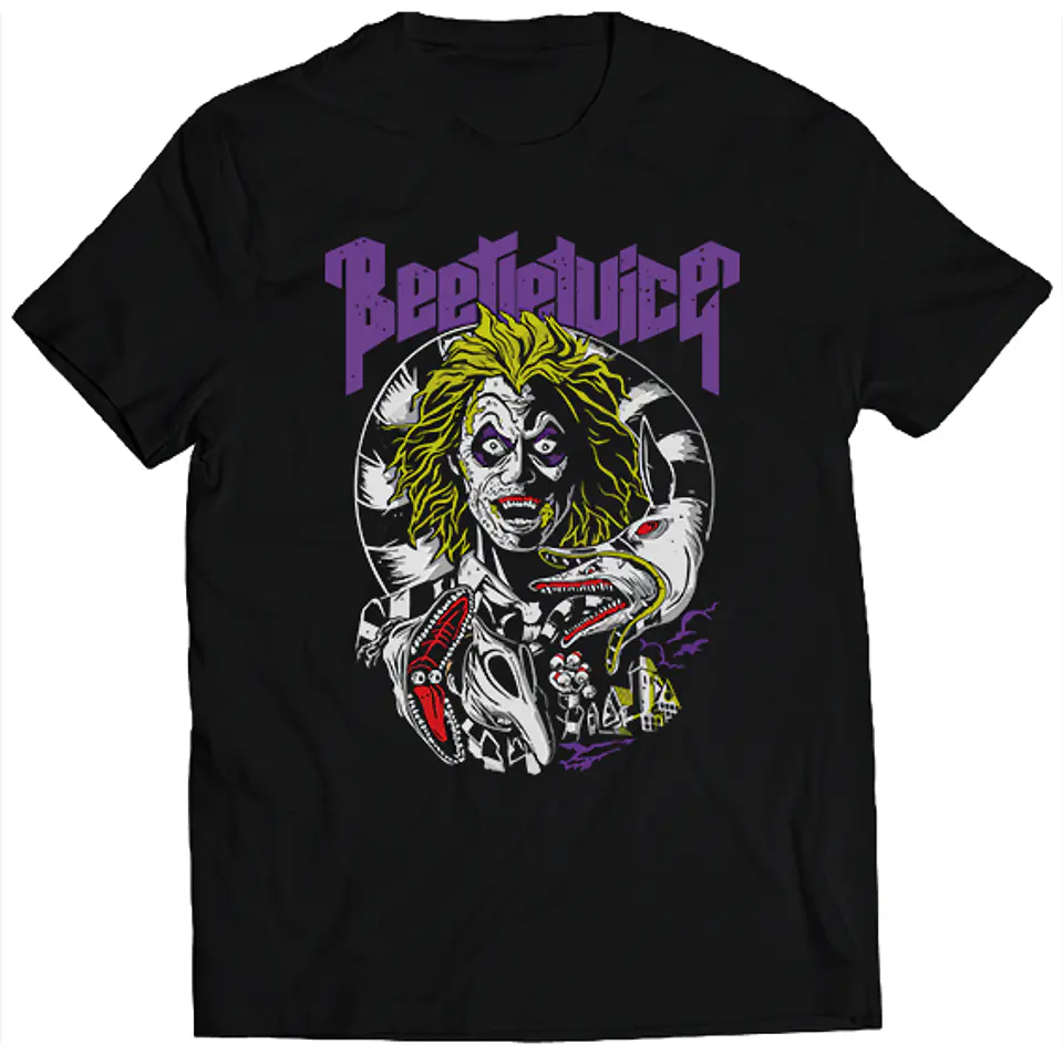 Polera Películas - Beetlejuice | Estilo Exclusivo 1