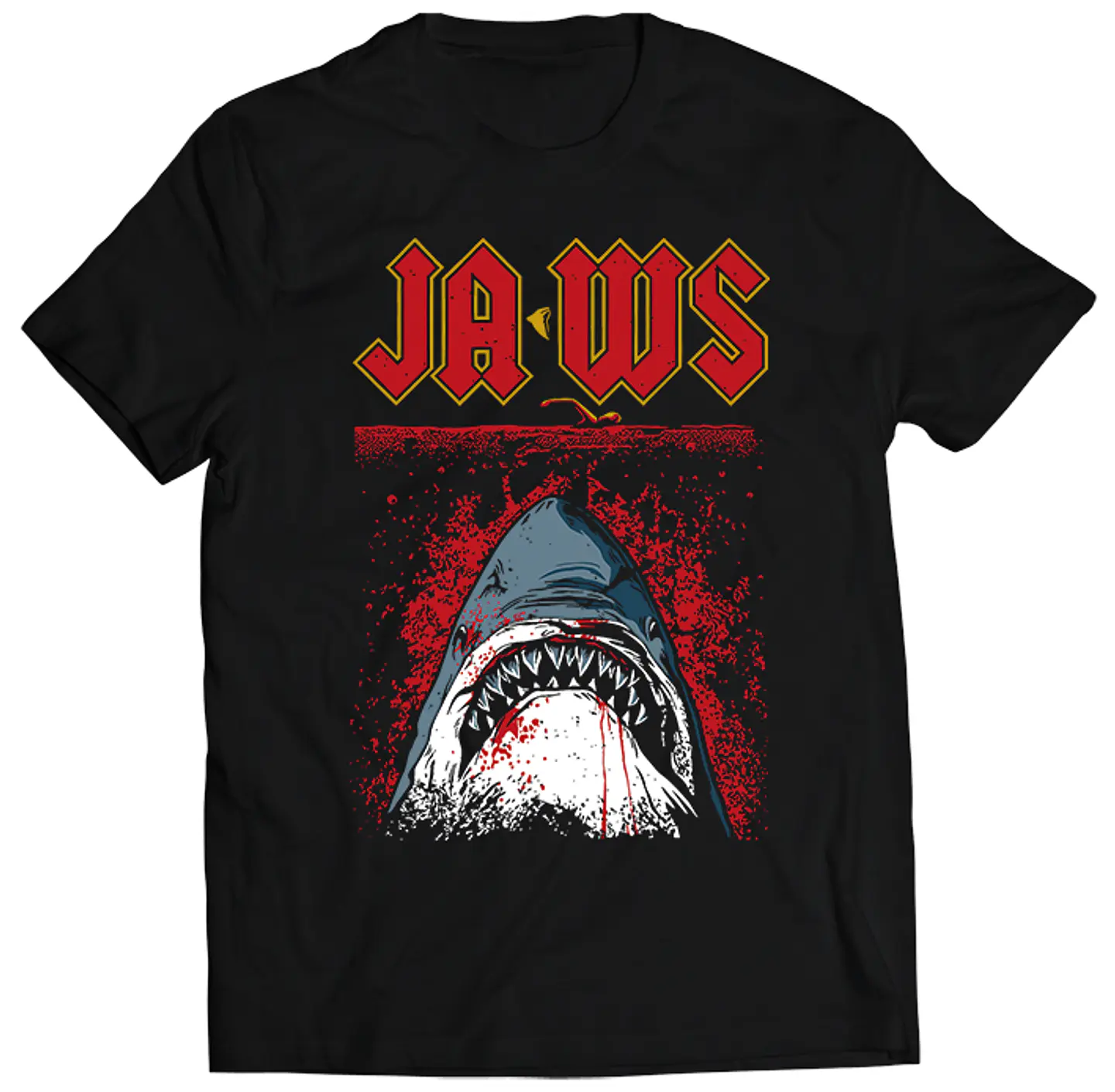 Polera Películas - Jaws | Rock 1